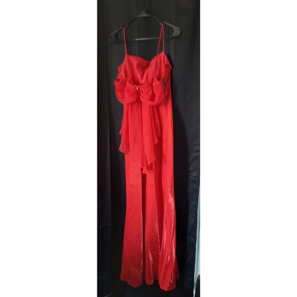 Plus Size Red Dress - Picture 2 of 4